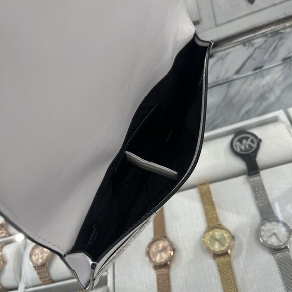 Michael Kors Cooper Large Embellished Signature Logo Travel Wallet 36R5LCOF6B - Picture 10 of 13